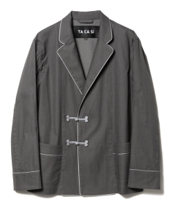 ▲TA CA Si / チャイナボタン ヘリンボーンジャケット