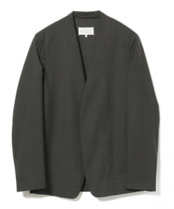 ▲＜MEN＞Maison Margiela / ウールポプリン カラーレスジャケット