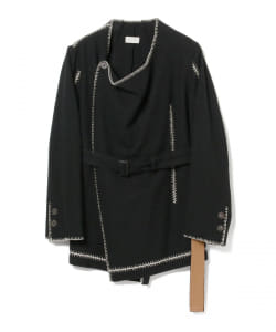 ▲BED j.w. FORD / ハンドステッチ ノーカラーコート