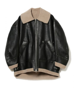 TAKAHIROMIYASHITATheSoloist. / バルーンシェイプ フェイクムートンブルゾン