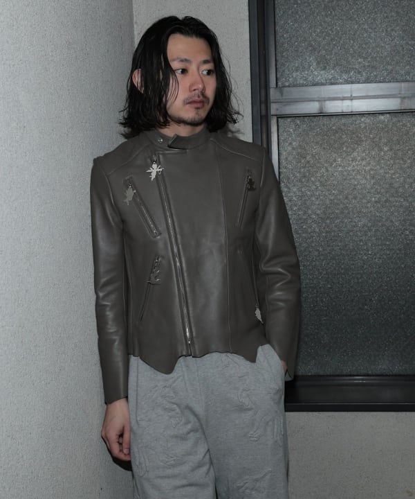 MASU 23AW VICTORIAN MOTORCYCLE JACKET 46