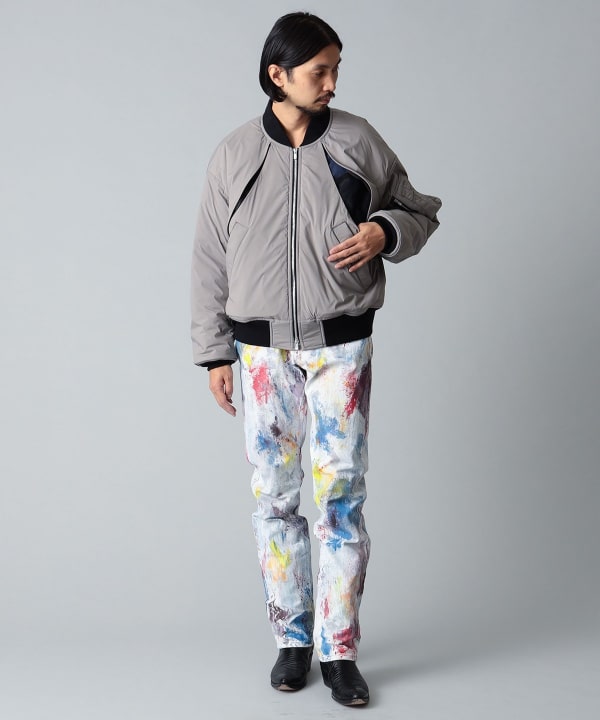 美品　インターナショナルギャラリービームス MA-1 Mサイズ International Gallery BEAMS（インターナショナルギャラリー