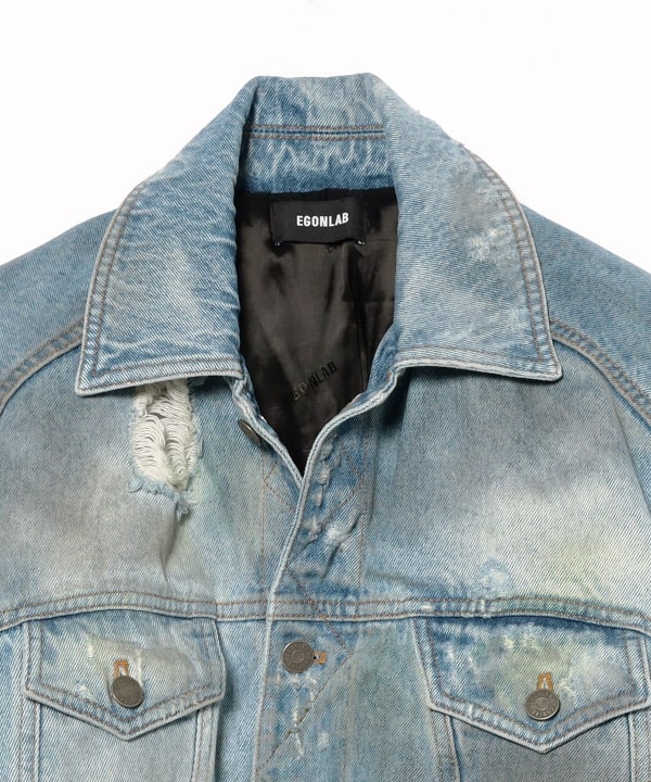 VIP【関税送料無料】希少 Egonlab Denim Overshirt International Gallery BEAMS International Gallery BEAMS