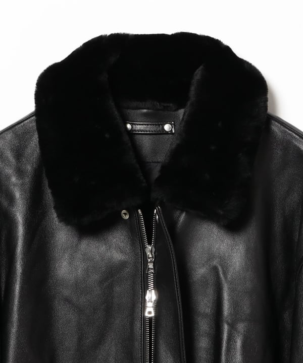 【International Gallery BEAMS】レザージャケット International Gallery BEAMS（インターナショナルギャラリー