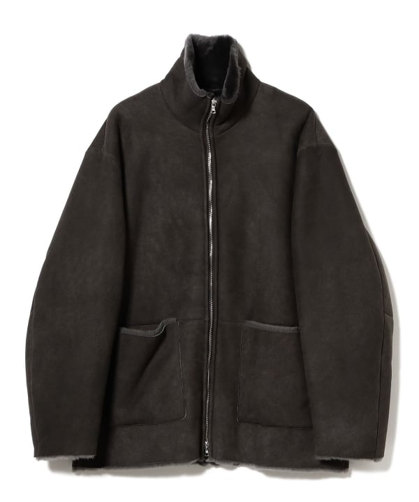 極美品/XL相当 限定コラボ　ビームスF×Y.Akamine ハーフコート International Gallery BEAMS（インターナショナルギャラリー