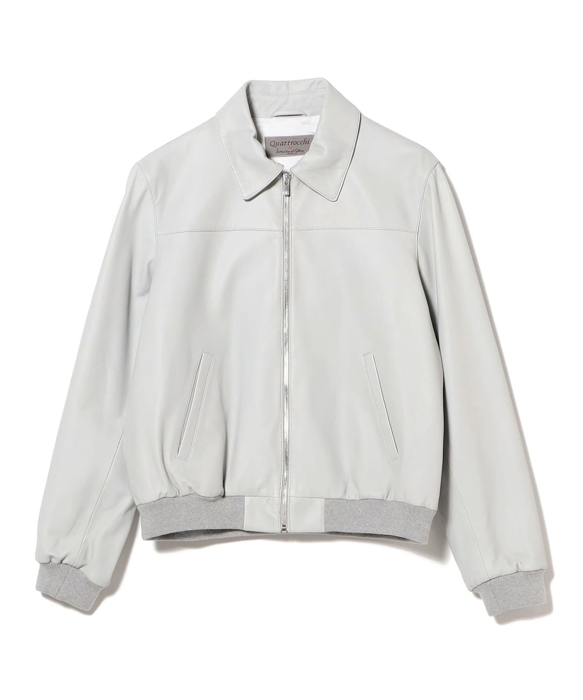 BEAMS×QUATTROCCHI パイソンレザージャケット International Gallery 