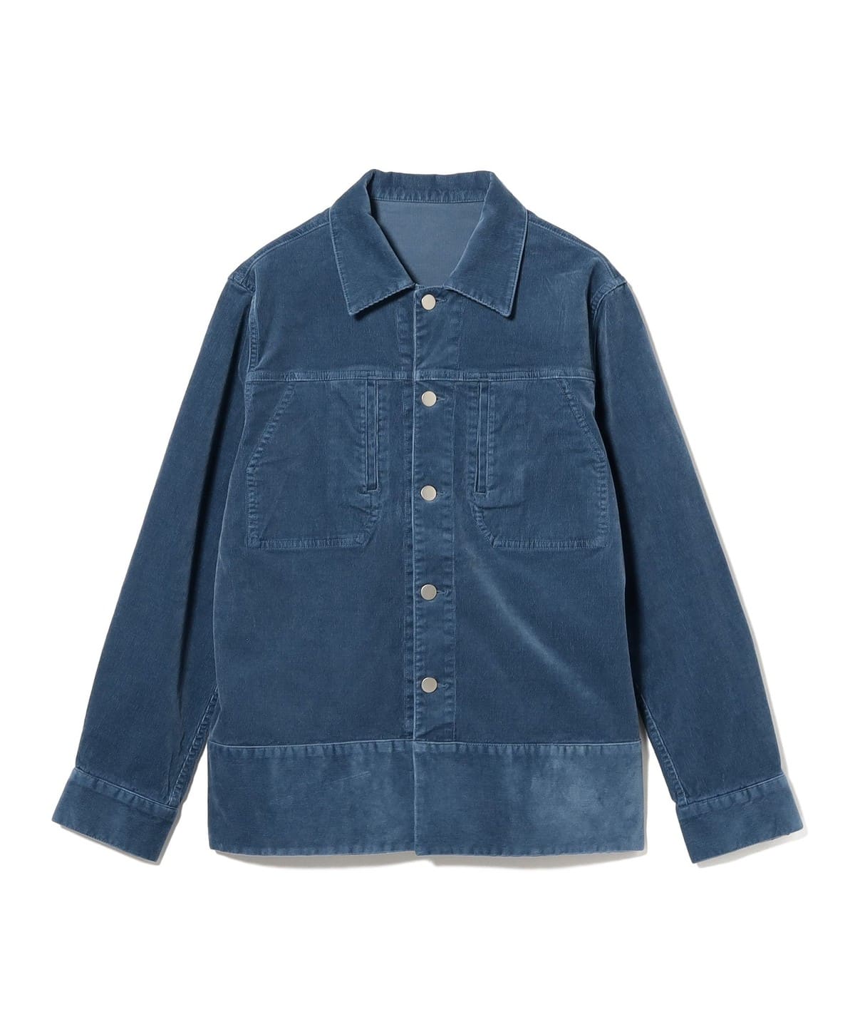 QUATTROCCHI クアトロッキ / バイオウォッシュ コーデュロイ ブルゾン ブルゾン MEN BLUE L