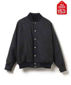 【+15%ポイントUP】【別注】TAION × IG / メルトン バーシティ ジャケット
