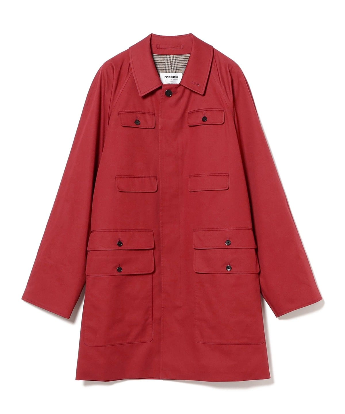 renoma PARIS レノマ パリ / コットン コート コート MEN RED 48