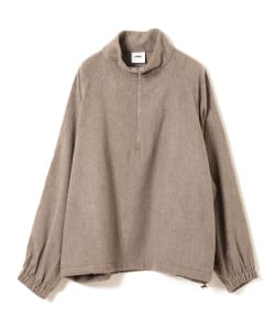 Colbo / ウールカシミヤ ハーフジップ ラグラン パーカ