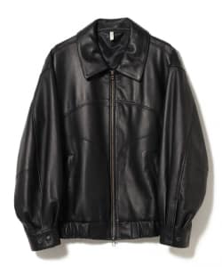 CCU / シープレザー ジップアップ ブルゾン