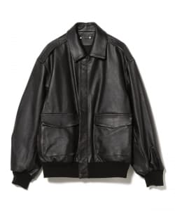 ssstein / レザー ヴィンテージ フライト ジャケット ST.1381