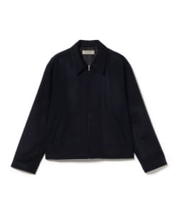 QUATTROCCHI / ウールカシミヤ ジップ ショート ブルゾン