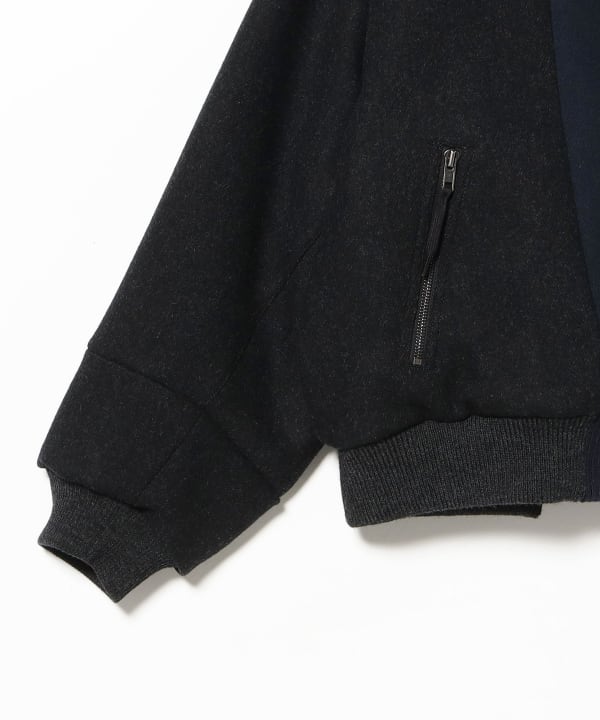 〈MEN〉Maison Margiela / SPLICED ウール ボンバー ジャケット
