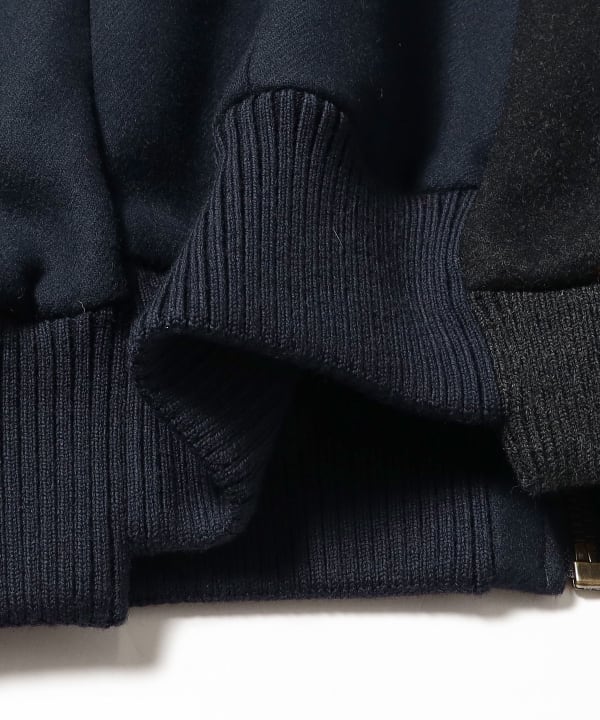 〈MEN〉Maison Margiela / SPLICED ウール ボンバー ジャケット