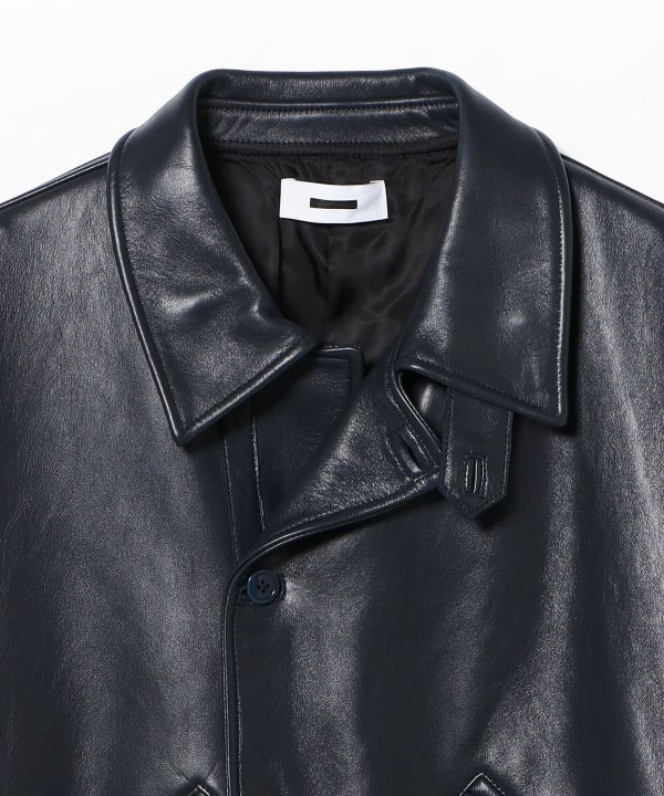 REVERBERATE / Leather Blouson Double