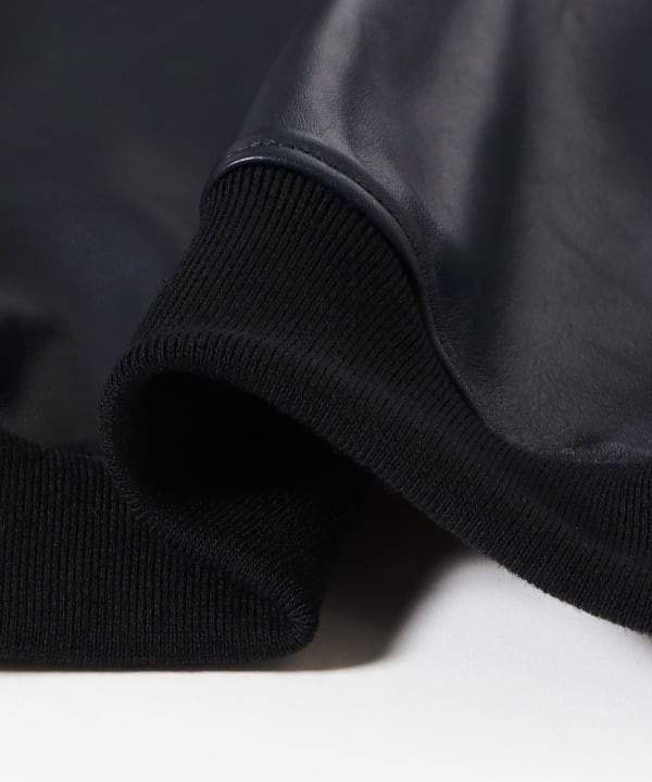 REVERBERATE / Leather Blouson Double