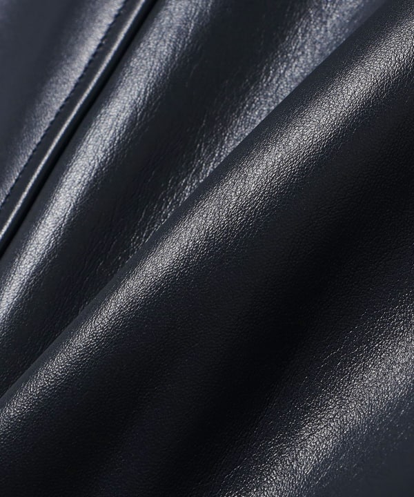 REVERBERATE / Leather Blouson Double