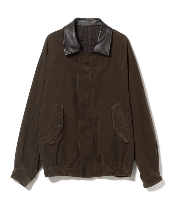 ssstein / ヴィンテージ コーデュロイ ジップ ジャケット ST.1581 ブリーチ、ふきつけ加工によるヴィンテージのような風合
