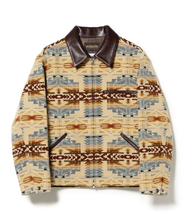 【別注】PENDLETON / ブランケット ジップ ジャケット アメリカンワークジャケットを現代的なシルエットに