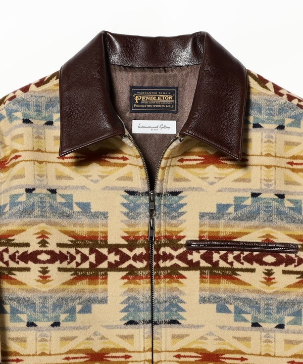 【別注】PENDLETON / ブランケット ジップ ジャケット