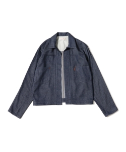 ▲NICENESS / CREAM デニムジャケット