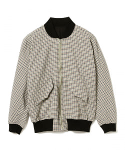 ▲TA CA Si / ガンクラブチェック ボンバージャケット