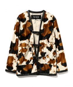 ▲TA CA Si / アニマルパターン カーディガン