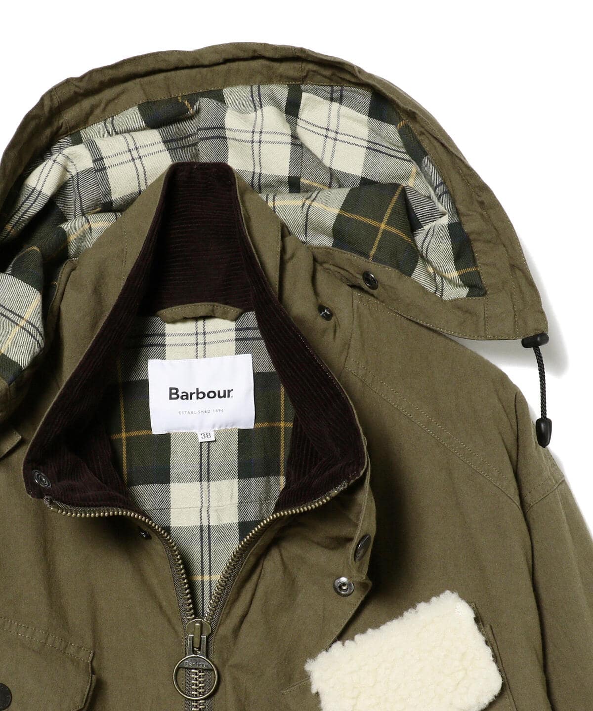 Barbour × BEAMS / 別注 Fly Fishing Jacket - ブルゾン