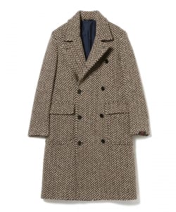 MP DI MASSIMO PIOMBO / ALBERT ヘリンボーン 8B ダブルブレスト コート