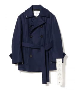 SETCHU / ORIGAMI フランネル ピーコート