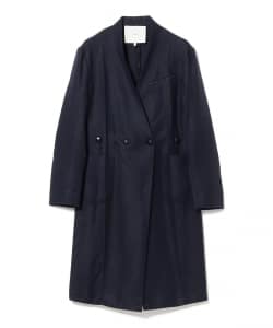 SETCHU / ORIGAMI ウール ノーカラー コート