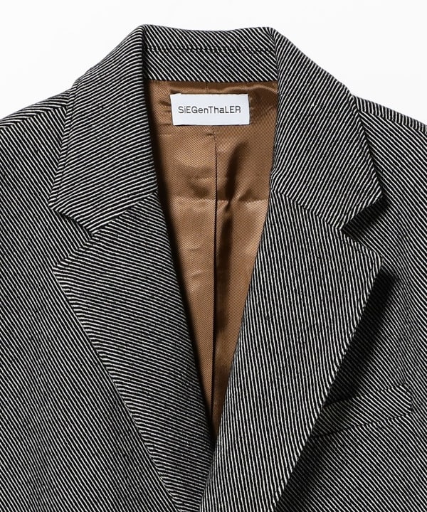 SiEGenThaLER / BAHAMUT モジュラー ダブルブレスト ロング コート