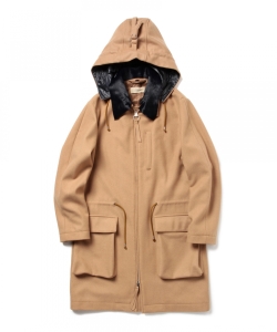 ▲MAISON FLANEUR / ソフトメルトン モッズコート