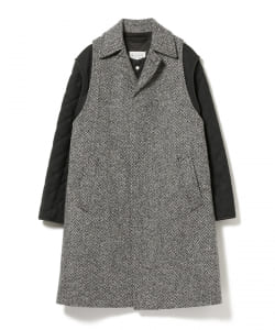 ▲＜MEN＞Maison Margiela / キルト ヘリンボーンコート