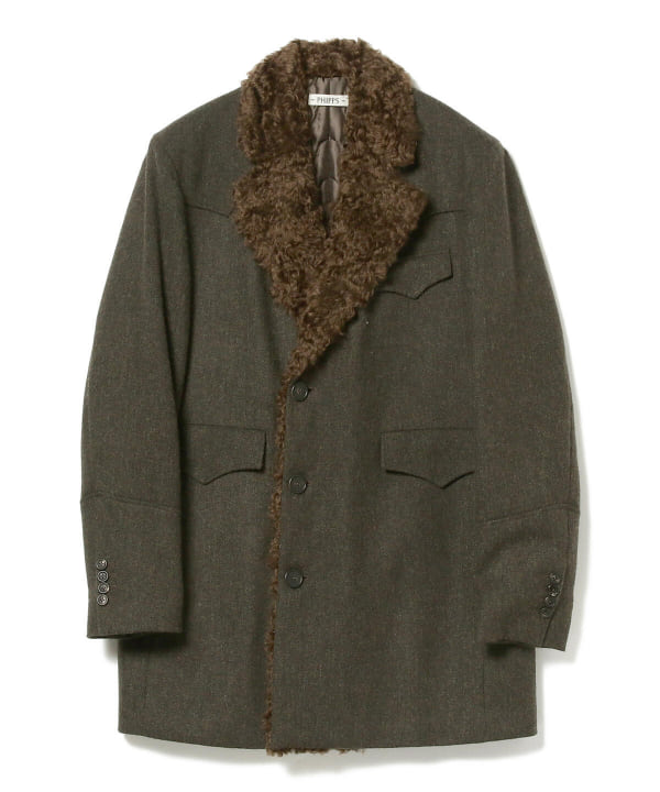 International Gallery Beams インターナショナルギャラリー ビームス アウトレット Phipps Dress Coat ウエスタン ドレスコート コート その他コート 通販 Beams International Gallery Beams インターナショナルギャラリー ビームス アウトレット Phipps Dress Coat ウエスタン ドレスコート コート その他コート 通販 Beams