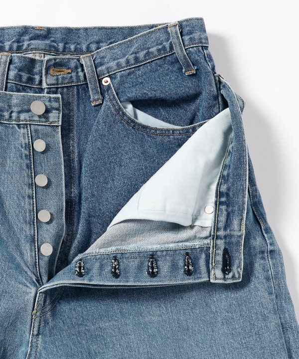 ssstein レイヤードデニム ssstein TIMELESS LAYERED DENIM JEANS - tity