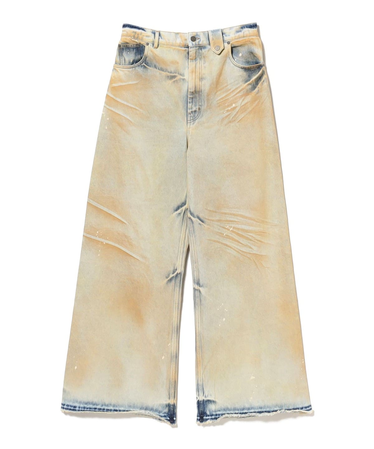 EGONlab. / バギーデニムパンツ パンツ MEN YLW DIRTY S EGONlab. / バギーデニムパンツ パンツ MEN YLW DIRTY S