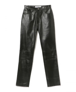 MARTIN ASBJORN / 5ポケット レザーパンツ