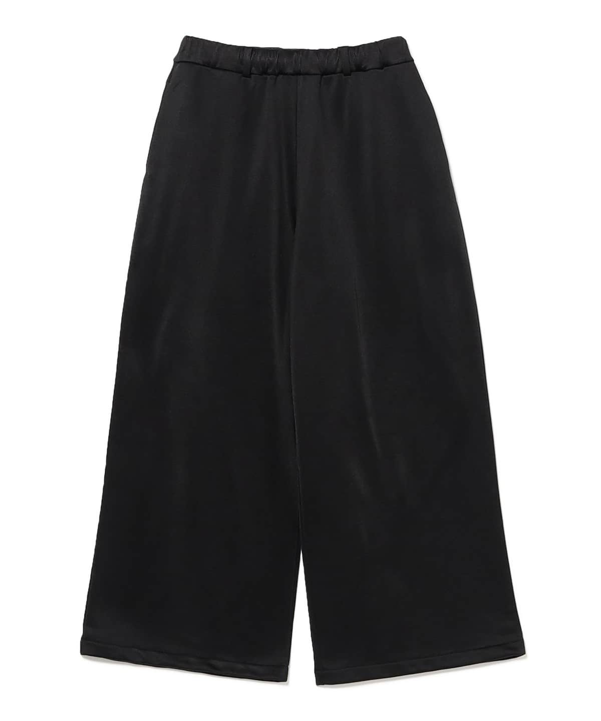 REVERBERATE / ワイドトラックパンツ パンツ MEN BLACK 1 REVERBERATE / ワイドトラックパンツ パンツ MEN BLACK 1