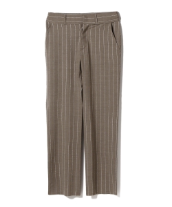 ▲＜MEN＞MAISON FLANEUR / カットオフ ストライプパンツ