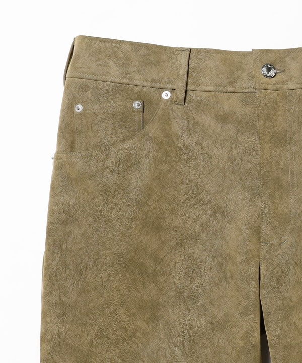 sefr スエードパンツ