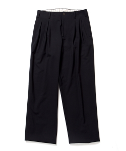 ▲【ショップ限定商品】Zanella / LEYTON 2プリーツ ウールトラウザース