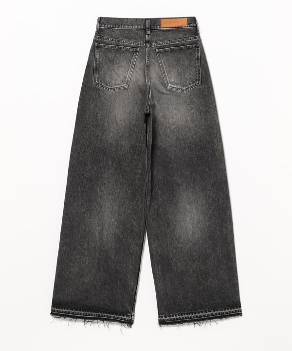 最安値 MASU デニムパンツ BLACK 46 International Gallery BEAMS（インターナショナルギャラリー