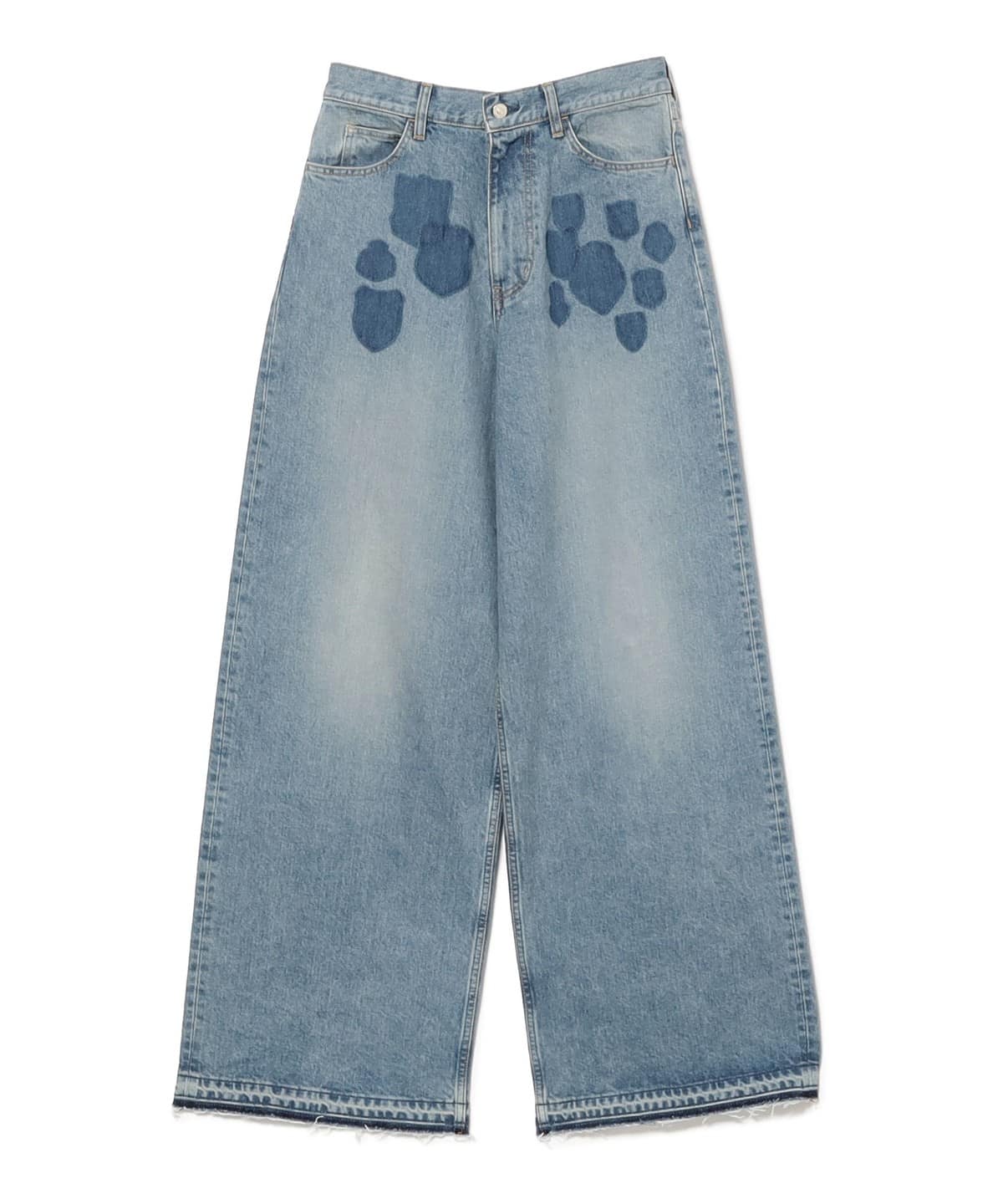 MASU エムエーエスユー / エンブレム デニムバギーパンツ パンツ MEN INDIGO 48 MASU エムエーエスユー / エンブレム デニムバギーパンツ パンツ MEN INDIGO 48