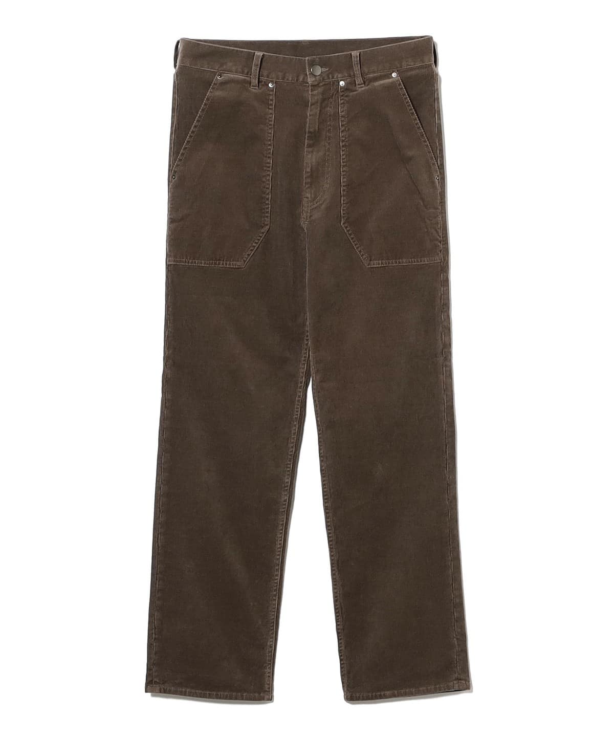 QUATTROCCHI クアトロッキ / バイオウォッシュ コーデュロイ パンツ パンツ MEN BROWN M