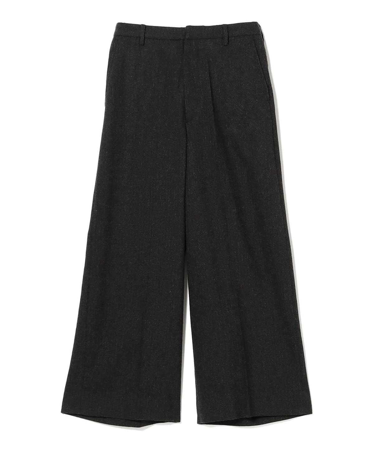 MASU エムエーエスユー / INITIAL ヘリンボーン ワイド トラウザー パンツ MEN GREY 44