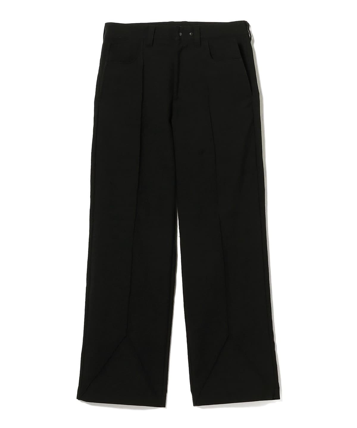 OPPOSE DUALITY / YTRS 6ポケット ウール トラウザー パンツ MEN BLACK 48 OPPOSE DUALITY / YTRS 6ポケット ウール トラウザー パンツ MEN BLACK 48