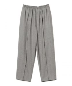 TOO SOON TO KNOW / ハウンドトゥース シャーリング トラウザー