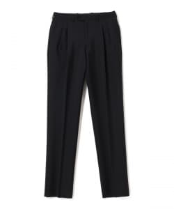 SALON C. LUNDMAN / ウールモヘヤ ダブルプリーツ トラウザー